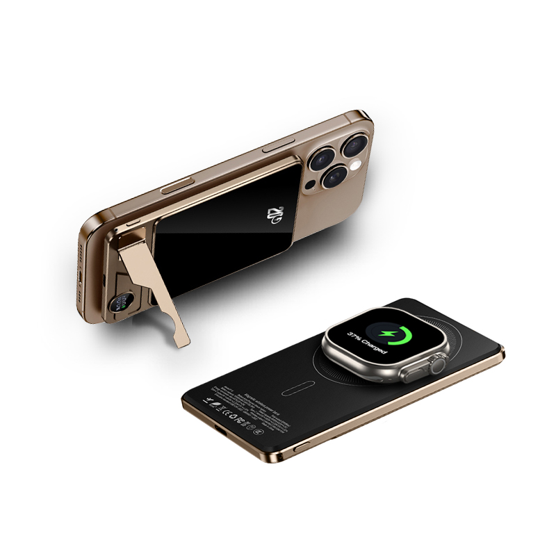 Itin plona išorinė baterija su stovu „F15-5k“ (5000 mAh)